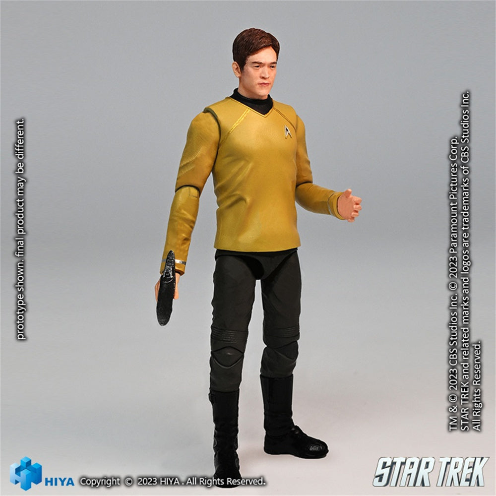 Figura coleccionable HIYA: Sulu, miniatura masculina a escala 1:18 EMS0259 