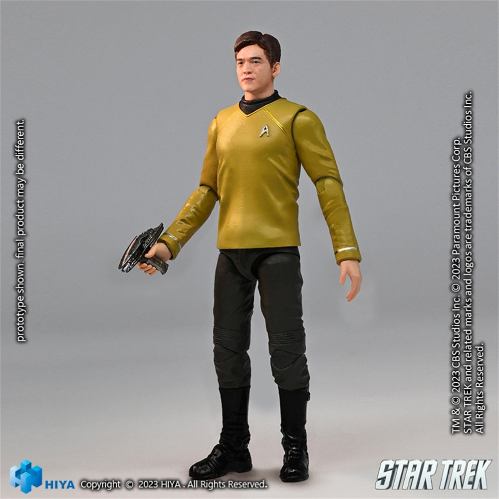 HiPlay HIYA Collectible Figure: Sulu, 1:18 Scale Miniature Male Ation Figurine EMS0259