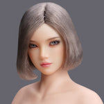 YMTOYS Movable Eyes Asian Female Head Sculpt - Yiyi (Ver.C) For Figures