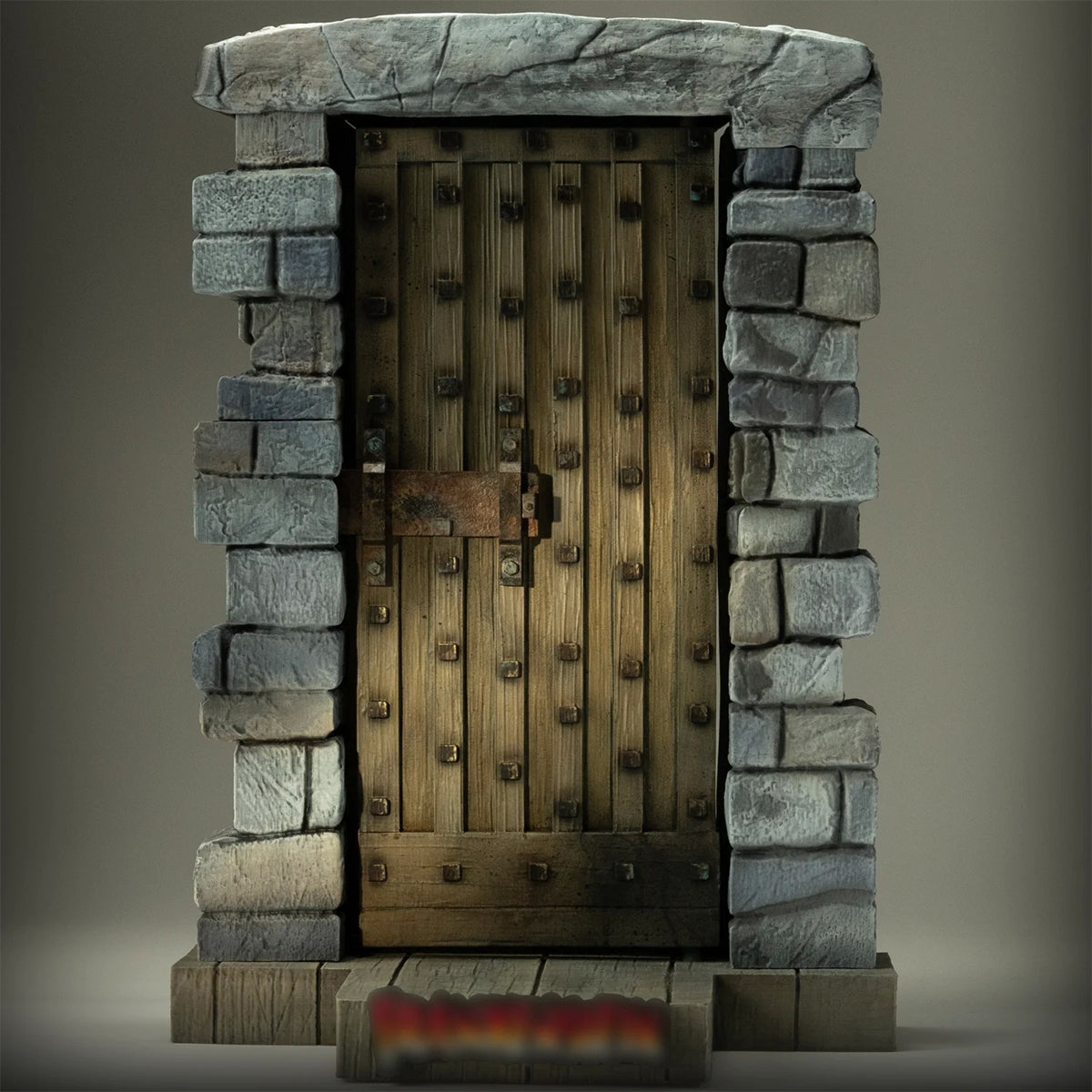 Infinite The Castle Door Diorama for Frankenstein's Monster Action Figures