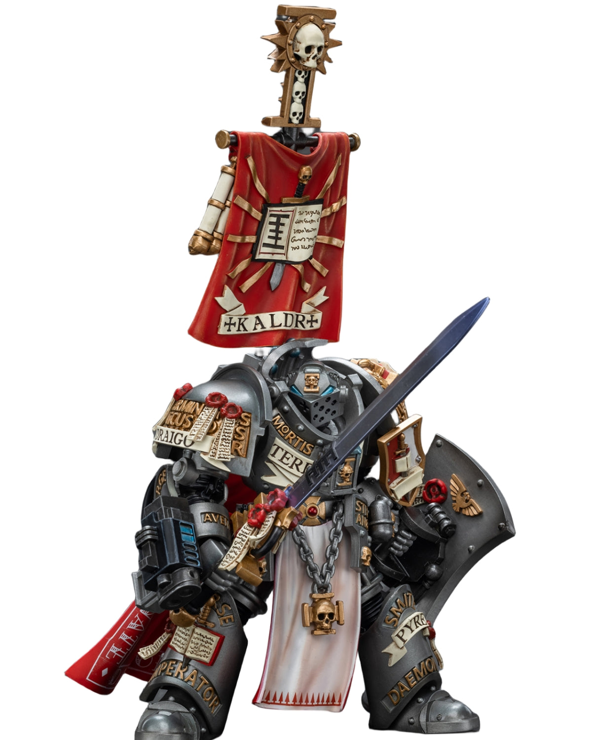 HiPlay JoyToy JT9220 40K Collectible Figure: Grey Knights Kaldor Draigo 1:18 Scale Action Figures