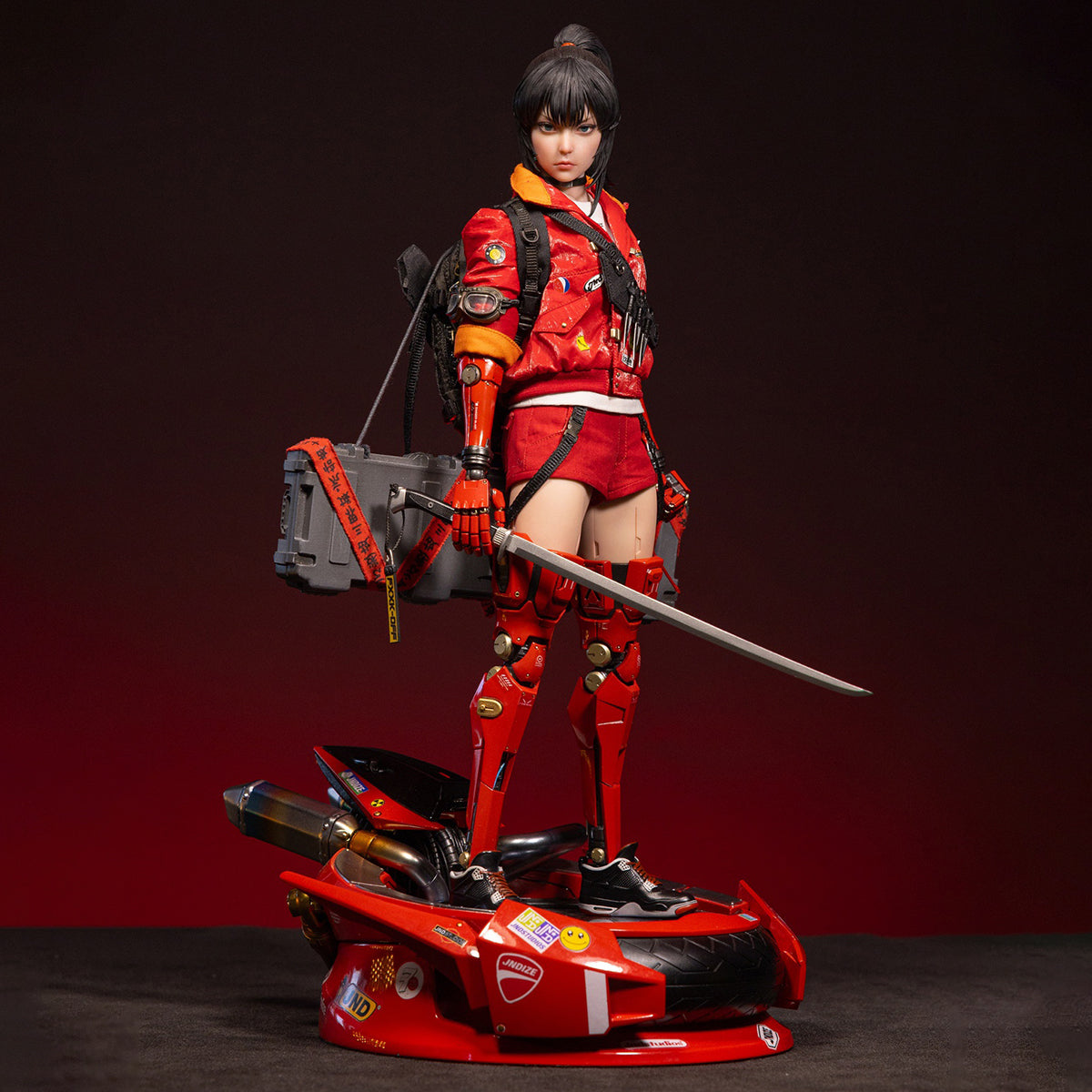 JND STUDIOS Bounty Hunter Hikaru Collector's Edition Revolutionary Girl Series Action Figure