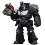 JOYTOY Warhammer 40,000 Raven Guard Terminator with Power Fist and Assault Cannon & with Power Fist and Storm Bolter & with Power Sword and Storm Bolter Action Figure