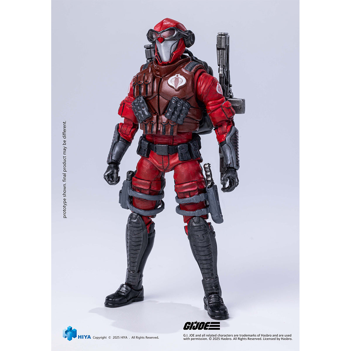 HIYA G.I.Joe Crimson Viper EMG0461 1/18 Scale Action Figure