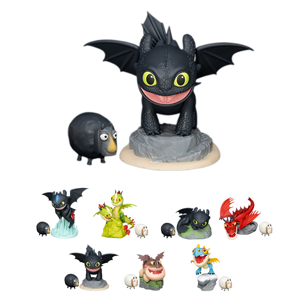 Beast Kingdom MEA-072 How to Train Your Dragon Series Single Blind Box Figure