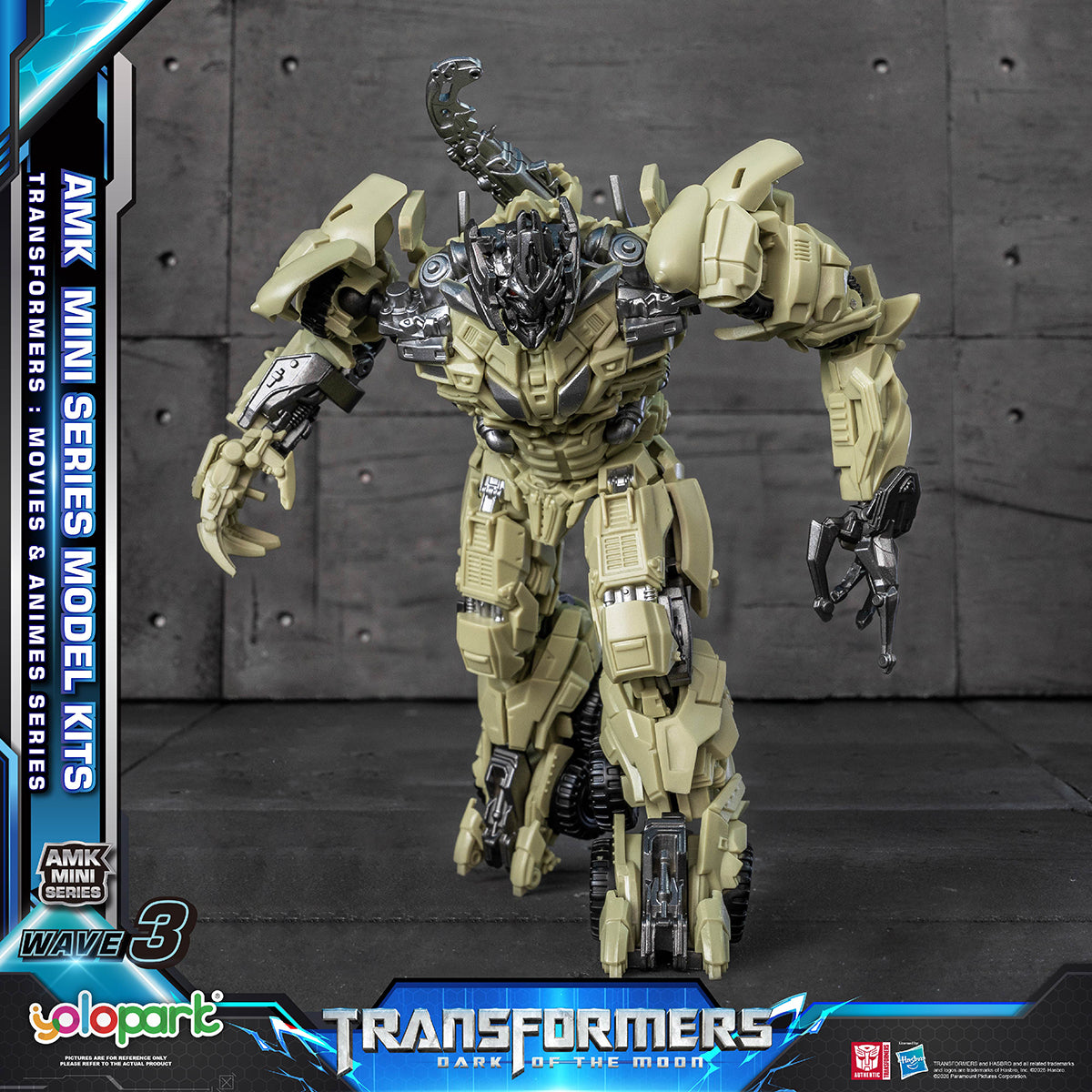 Yolopark AMK MINI WAVE 3-TF3 Megatron AMKM3MG Pre-assembled Model Kits