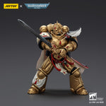 JOYTOY Warhammer 40,000 Blood Angels Captain with Heavy Bolt Pistol & Power Sword, Inferno Pistol & Power Fist, Sanguinary Priest 1/18 Scale Action Figure