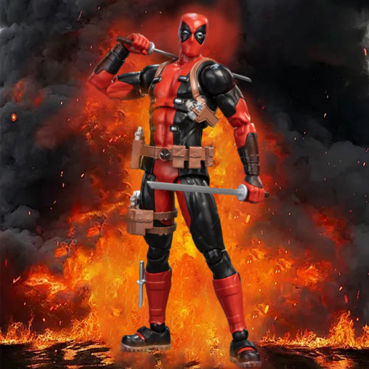 Fondjoy 1/12 Marval Quick-Assembly Series DeadPool MV24202 Model Kits