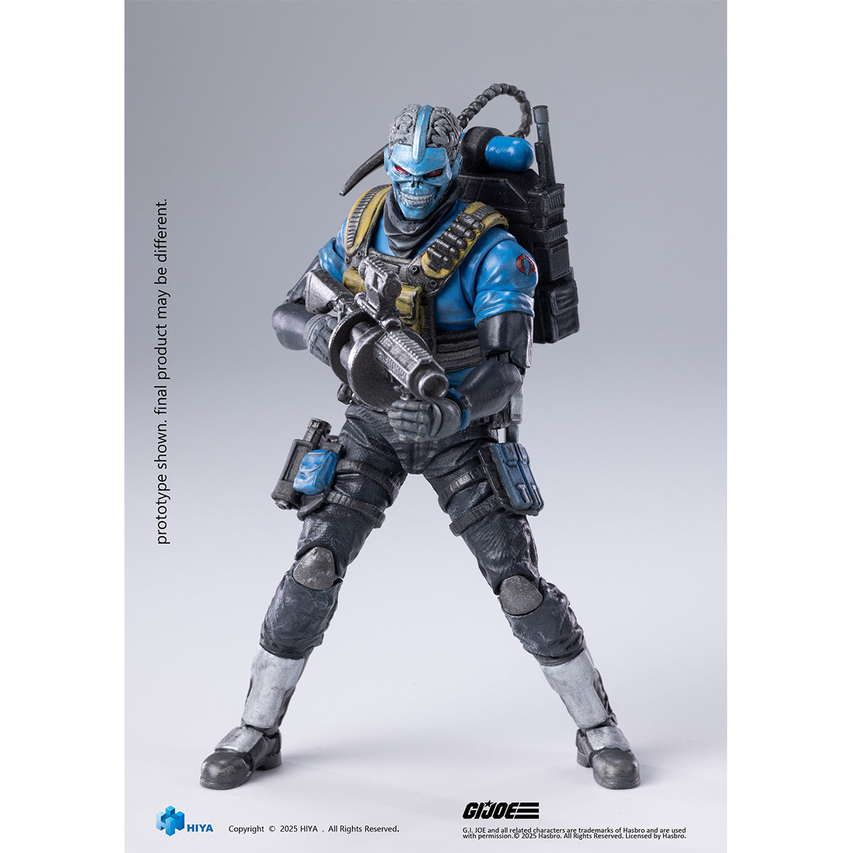 HIYA EXQUISITE MINI, G.I. Joe Shooter Cobra, Action Figure