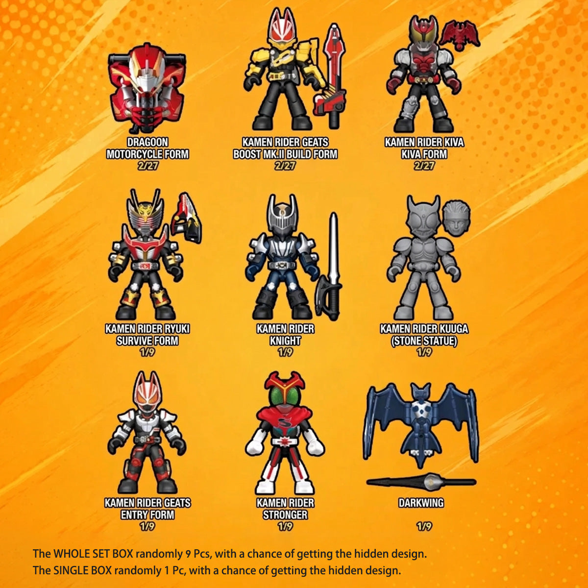 Blokees Kamen Rider Starlight Edition Series 7 Ultimate Advent Blind Box