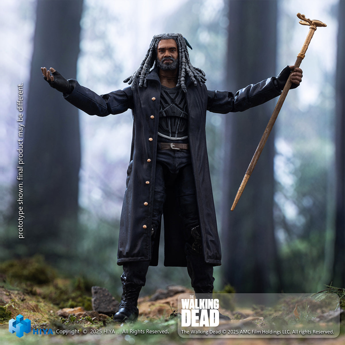 HIYA EMW0317 Dead Walk Ezekiel 1/18 Scale Action Figure