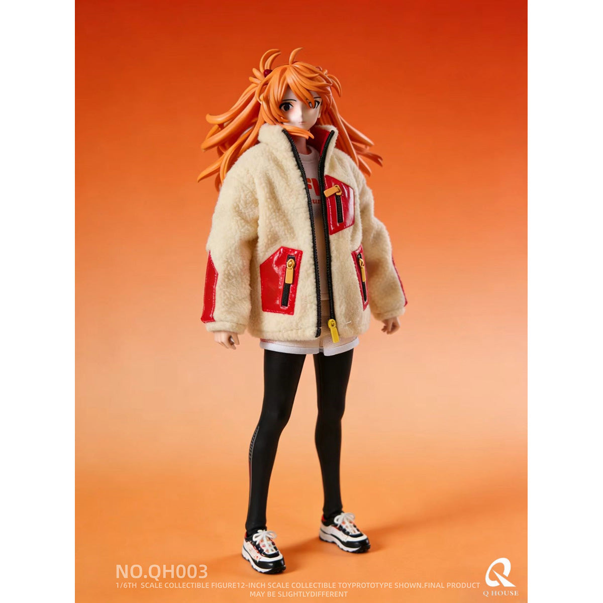 Q HOUSE Evangelion Shin Gekijouban: Q - Souryuu Asuka Langley QH003 1/6 Scale Action Figure Set