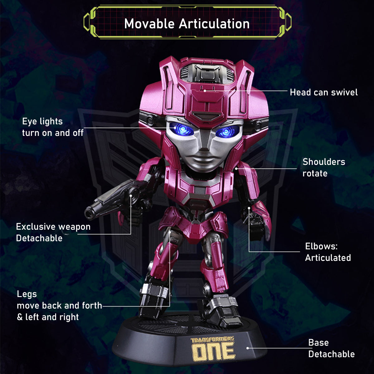 KillerBody Transformers One G1 Series Elita Action Figure