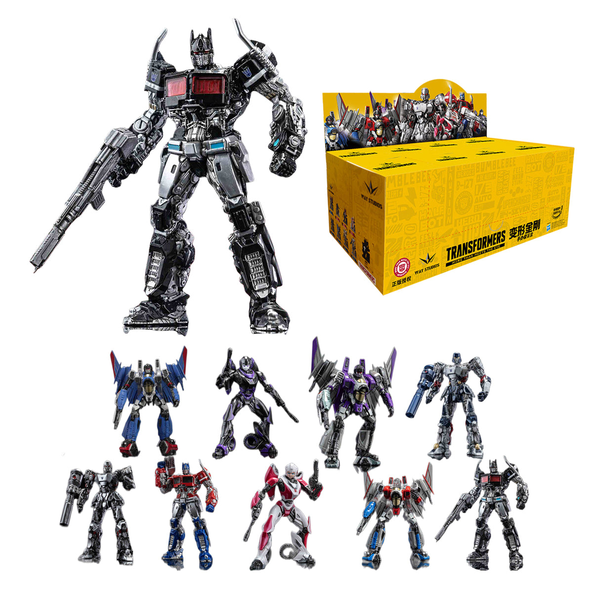 WAY STUDIOS Transformers Blind Box 2nd Series WS2507 Collectible Blind Box