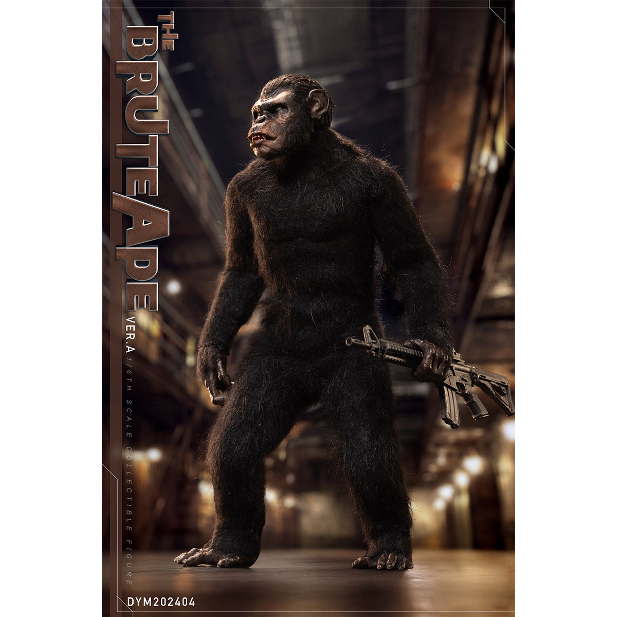 Hellcat, Ape Leader & Black Painted Horse 1/6 Scale Action Figure