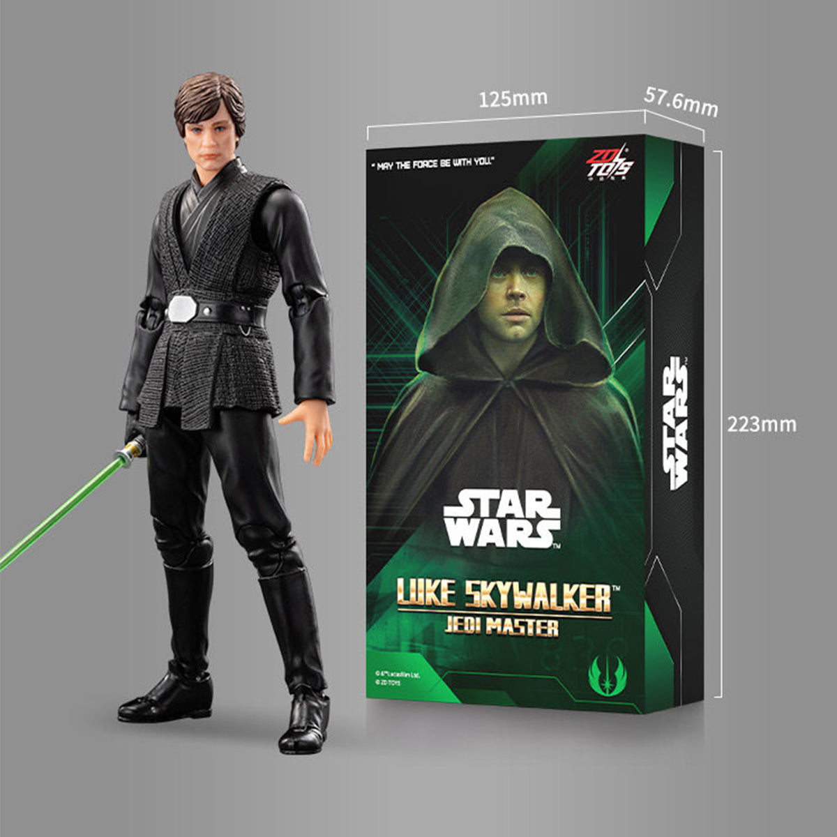 ZD Toys Star Wars 1966-03 Luke Skywalker 1/10 Scale Action Figure Set