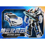 iUBEST Glory Alliance QINGFEI & LEIJIZHI & MACHIAPTER & MYSTICLOCK & EPSILON & PRINCE GLADOUS & DIVINE-WIND Equipped with weapons and two forms Transfor Mech Robot Model Vehicle