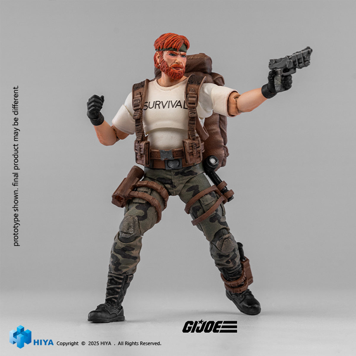 Figurines d'action HIYA 1/18 GI Joe Outback