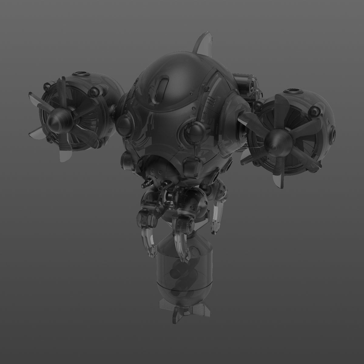 Sheik Mainland 3 MIN PROJECT SERIES MUHU-R2 FORTRESS 1/60 Scale Assembly Model Kits