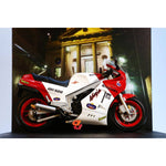 Ausan WorkShop Motorcycle + Wireless Power Supply Diorama For Figures