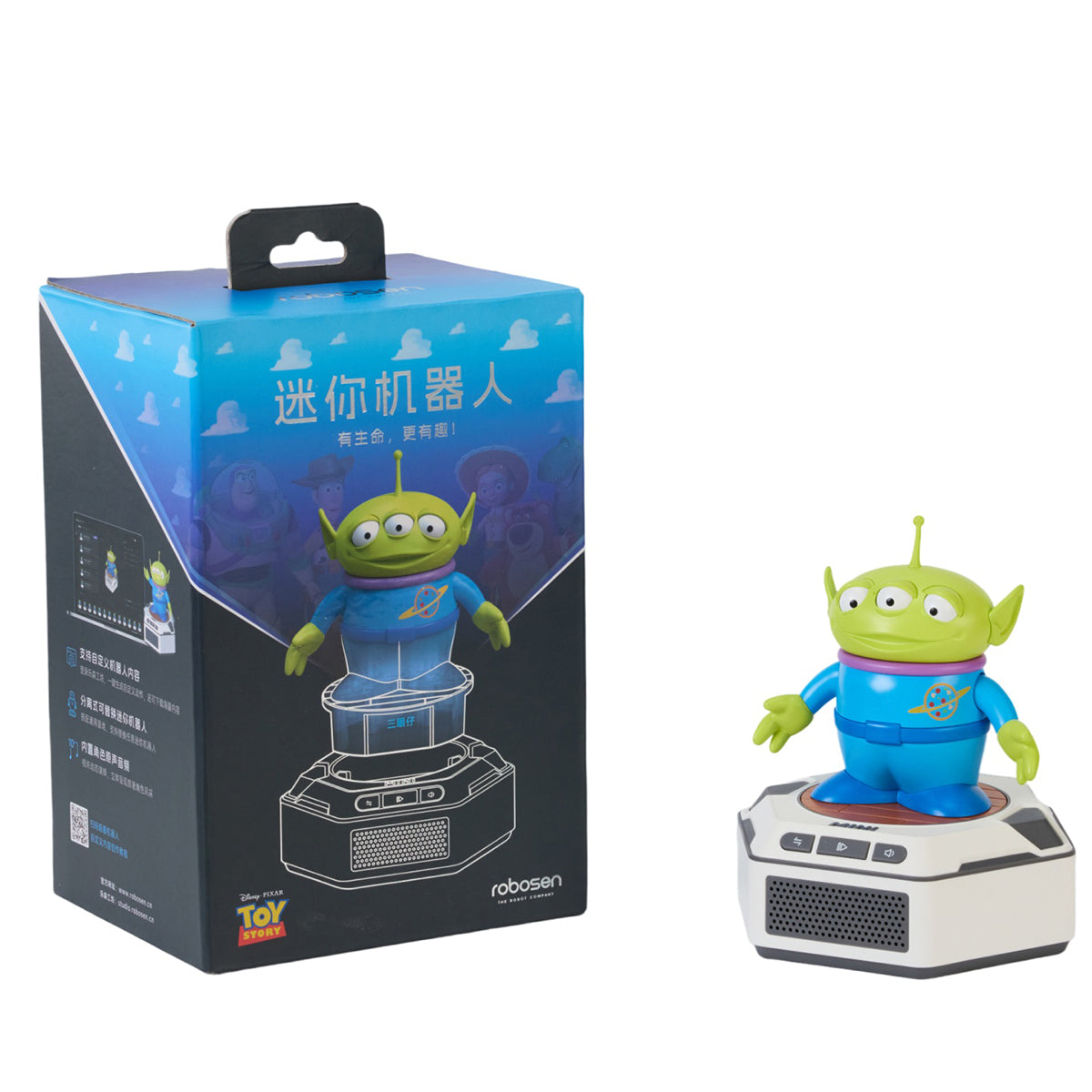 Robosen Mini Robot Toy Story WALL·E/EVE/Woody/Jessie/Buzz Lightyear/REX/Lots-o'-Huggin' Bear/Action Figure Set