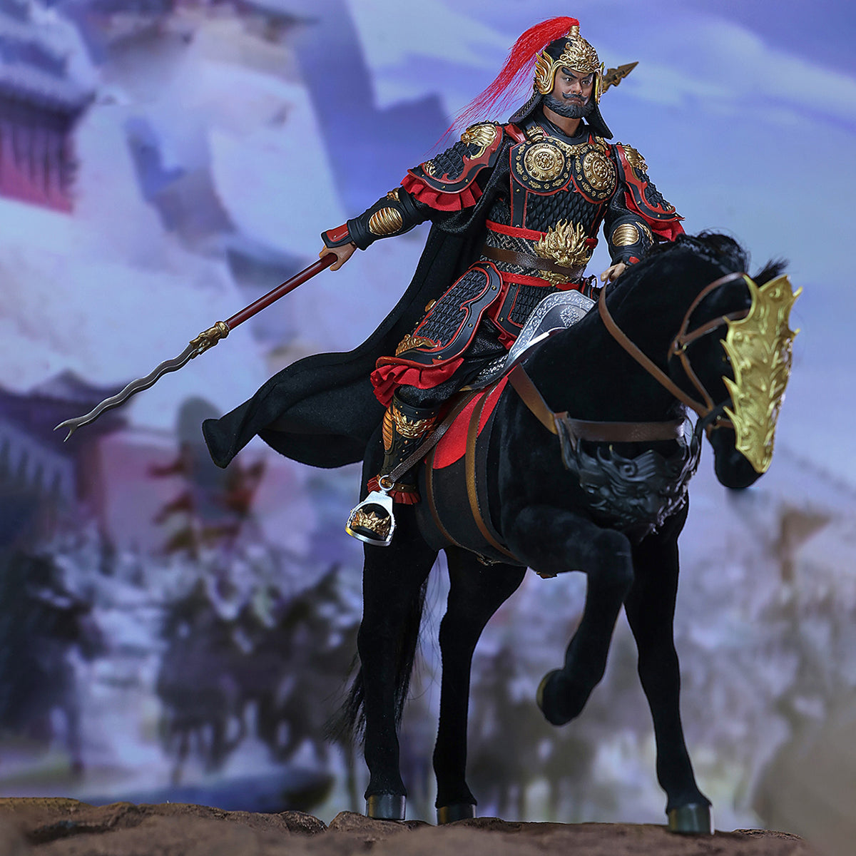 Qian Kun MODEL Zhang Fei Yide Action Figure Deluxe Edition