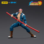 JOYTOY KOF'98UM '97 Special Team Blue Mary & Billy Kane & Ryuji Yamazaki 1/18 Scale Action Figure