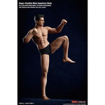 TBLeague, Seamless Muscular Male Body Suntan-Skin with Head Sculpt, Action Figures Body