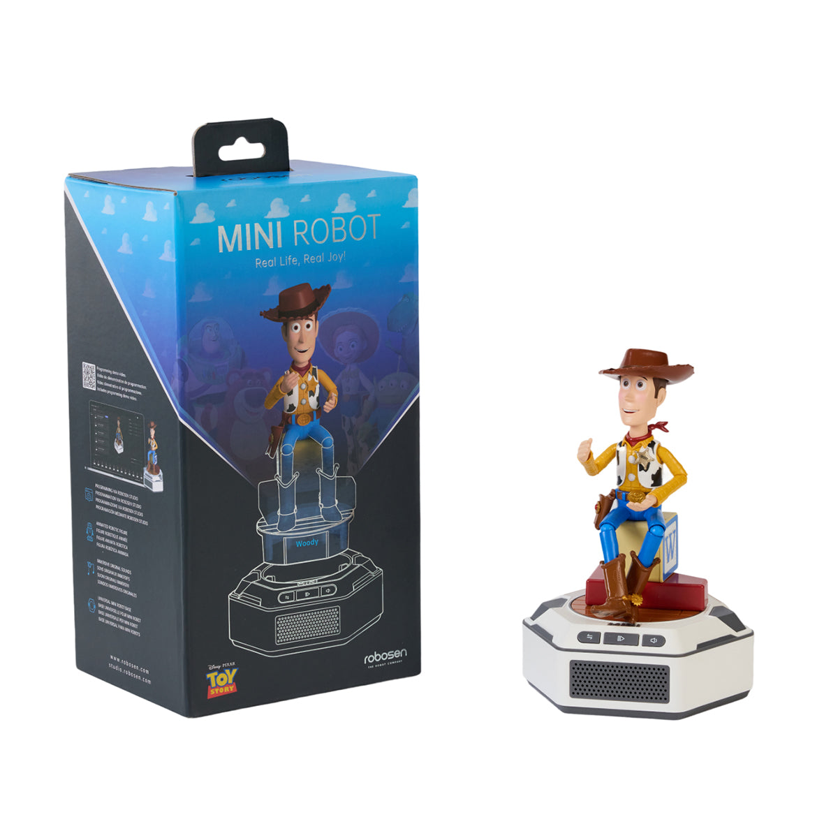 Robosen Mini Robot Toy Story WALL·E/EVE/Woody/Jessie/Buzz Lightyear/REX/Lots-o'-Huggin' Bear/Action Figure Set
