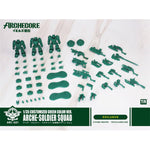Figura de acción personalizada de TOY ALLIANCE ARCHECORE ARCHE-SOLDIER SQUAD, color verde
