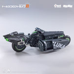 Animester Girls' Frontline 2: Exilium Klukai Action Figure Set with Motorcycle Vehicle 1/12 Scale