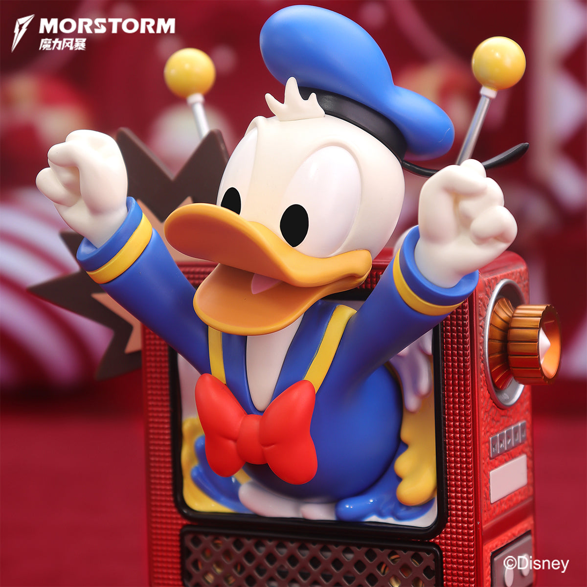 MORSTORM Disney 100th Anniversary Series Donald Duck Television Art Statue