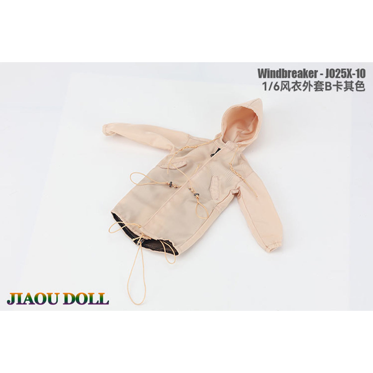 JIAOUDOLL Male/Female Coat Trench Jacket Doll Clothes Accessory Fit 1/6 Scale 12-inches Action Figure