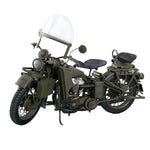 ZYTOYS ZY8038 1/6 motorcycle and bag options — ZY8038A motorcycle front three-quarter view