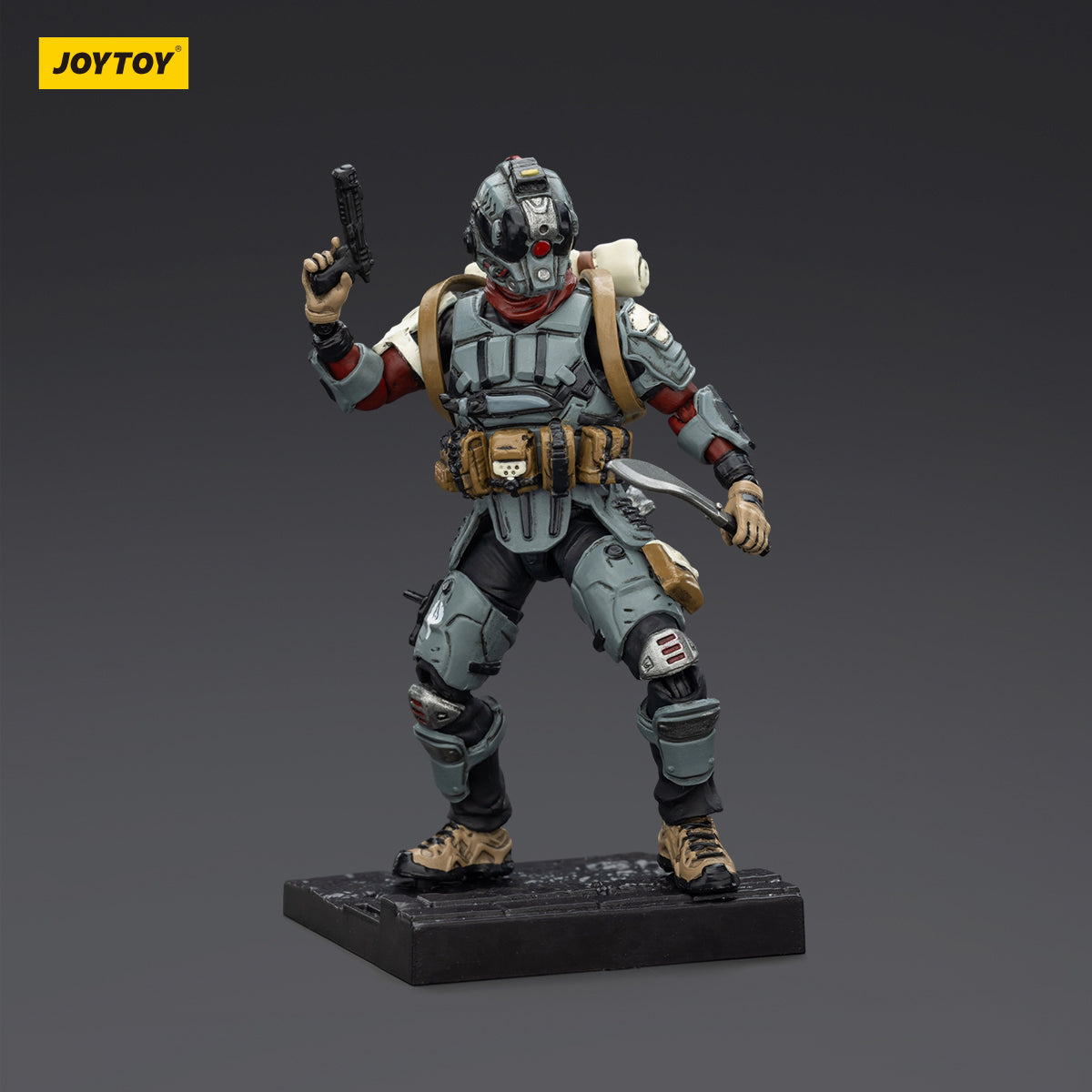 JOYTOY Steel Ride Corps Mechanic Tork/Designated Marksman Ethan 1/25 Scale Action Figure