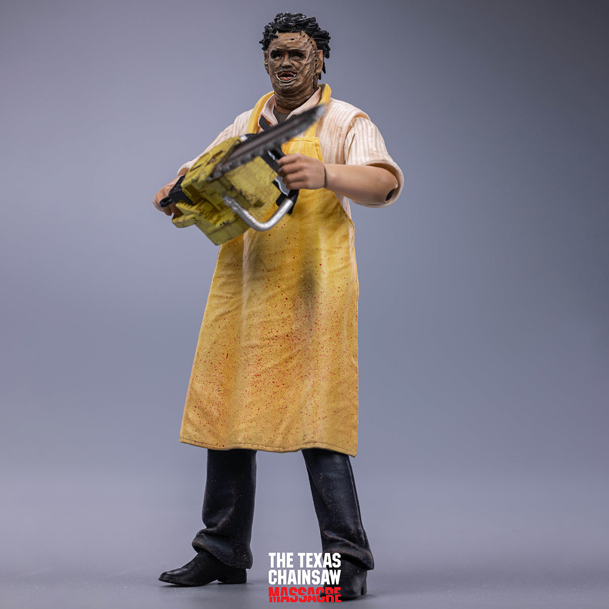 HIYA Exquisite Mini Series, Massacre à la tronçonneuse 1974 Leatherface, édition standard, ensemble complet de figurines d'action