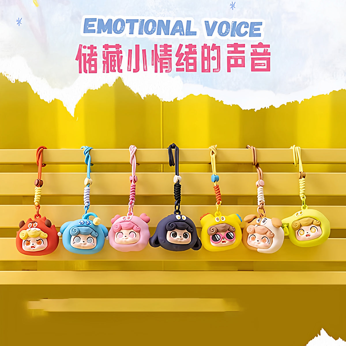 JOTOYS Q.Kid Emotional Monsters Mini Series Box Blind Box Figure