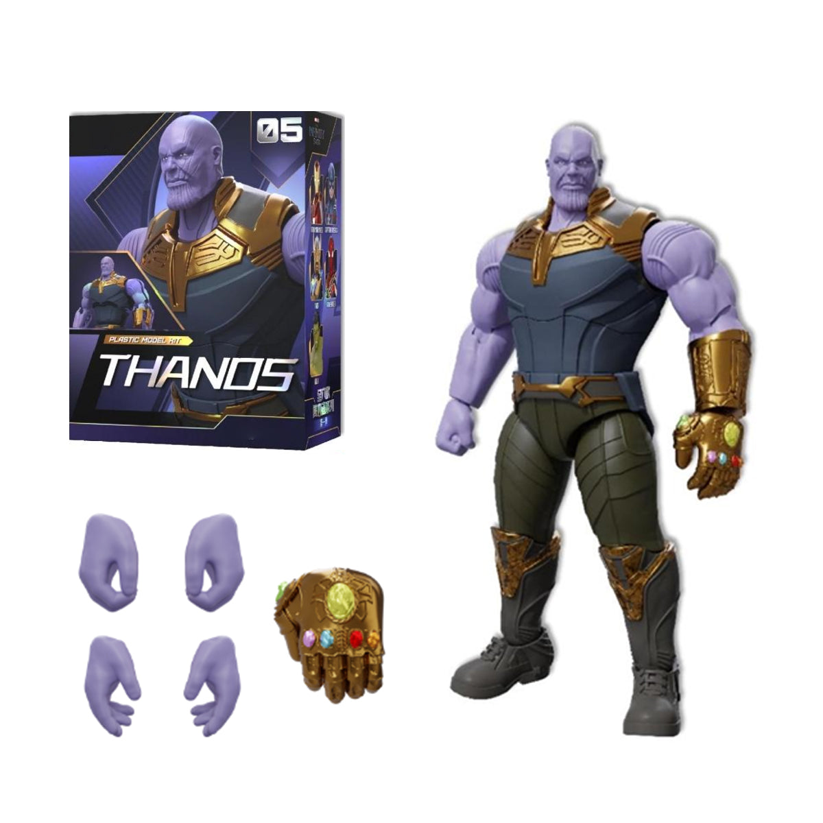 Fondjoy 1/12 Scale Infinity Saga Thanos MV24104 Assembly Model Kits Comic Series