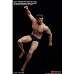 TBLeague, Seamless Muscular Male Body Suntan-Skin with Head Sculpt, Action Figures Body