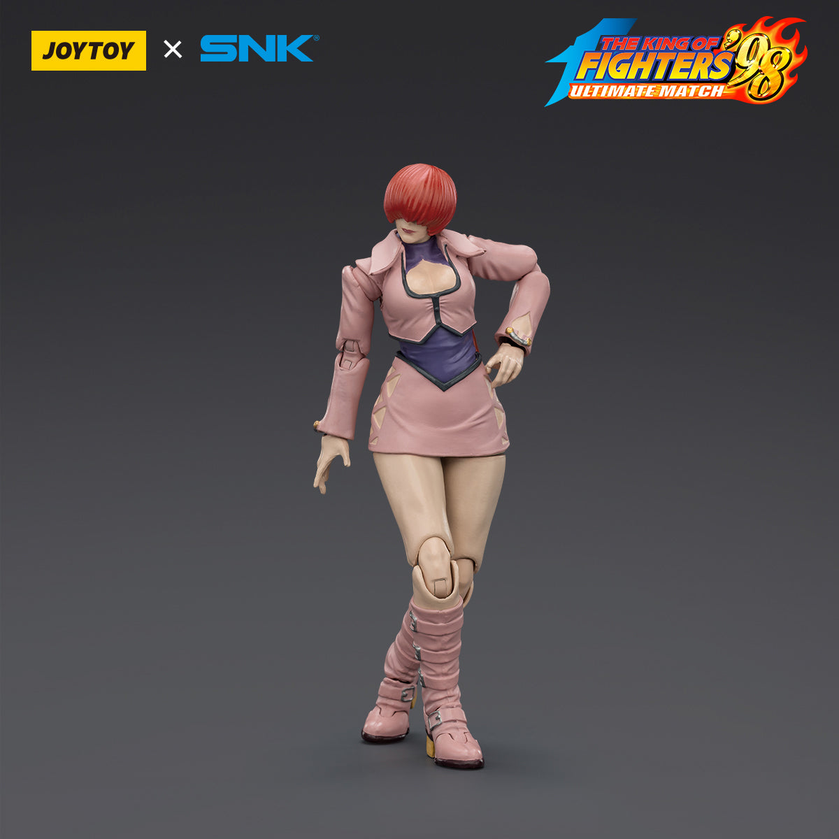 JOYTOY KOF'98UM Orochi Team Chris & Shermie & Yashiro Nanakase 1/18 Scale Action Figure
