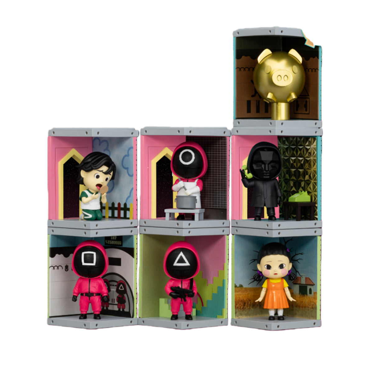 Beast Kingdom MEA-083 Squid Game Series Randomly Single Blind Box Figure