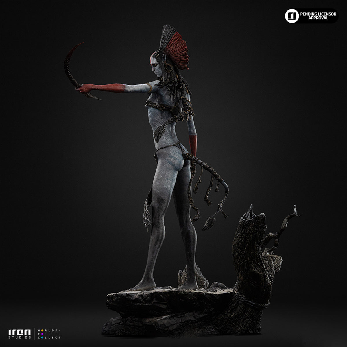 Iron Studios AVAT134125-10 Avatar 3: Fire and Ash - Varang 1/10 Scale Art Statue