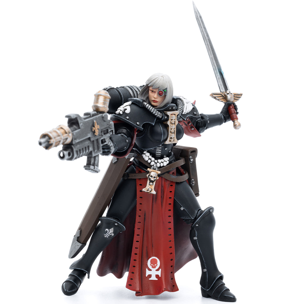 JOYTOY Warhammer 40,000 Adepta Sororitas Battle Sister Sister Superior Kassia Reissue Edition Action Figures
