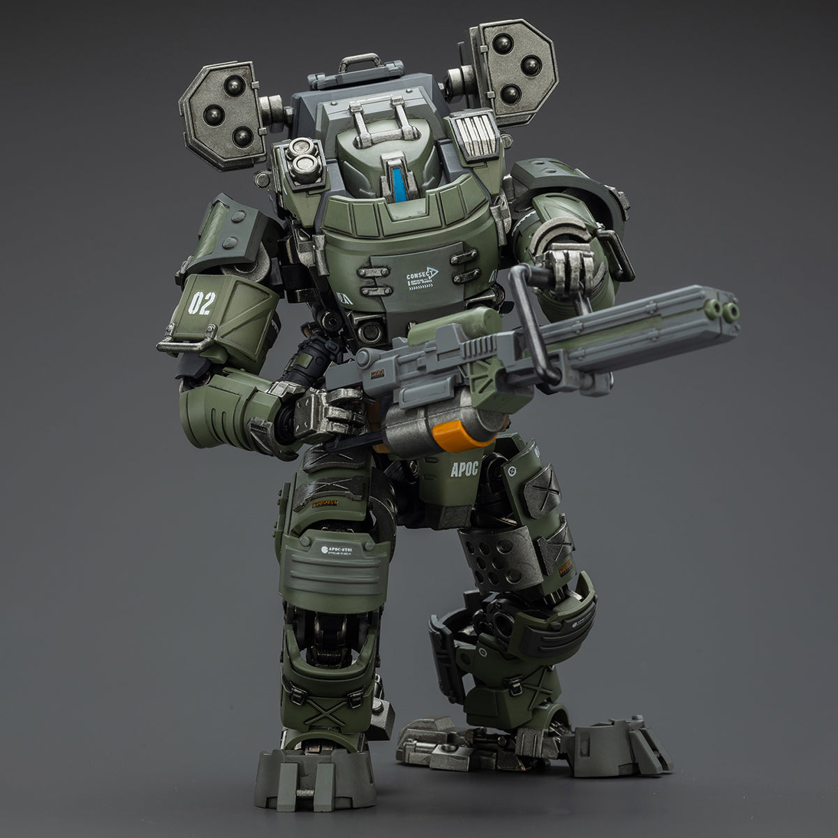 JOYTOY Dark Source APOC Series Storm Tempestus Fire Support Type Mecha or Pilot & Bedrock Standard Combat Type Mecha or Pilot 1/25 Scale Assembly Model Kits