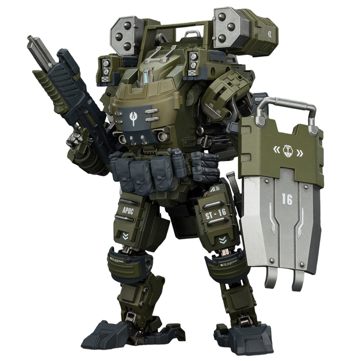 JOYTOY APOC Series Storm Surge Heavy Fire Assault Mech ST-8616 JT03424 1/25 Scale Action Figure