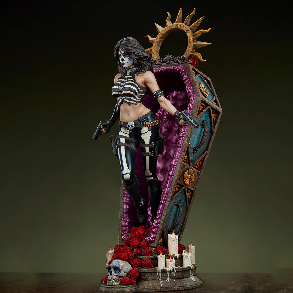 Sideshow Goddess Of Death - La Muerta Art Statue