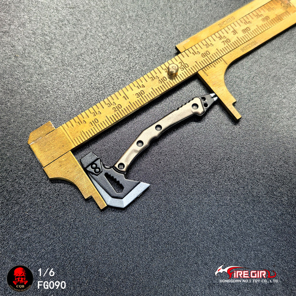Fire Girl Toys Whole Terriory Special Agent Metal Axe FG090 Red Color Doll Accessory 1/6 Scale Fit Action Figure