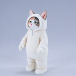 JXK, Fluffy Cat, Static Animal Figurine