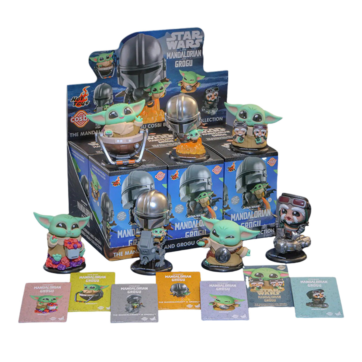 Hot Toys Star Wars The Mandalorian and Grogu Cosbi CBX34816 Mini Blind Box
