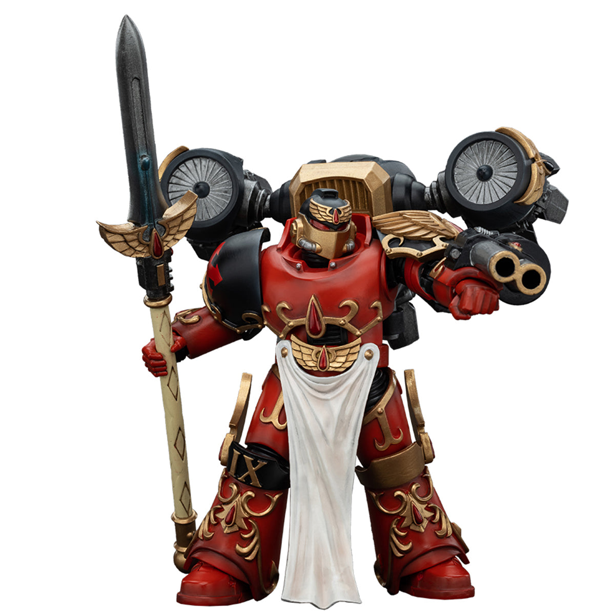 (Only Shipped to the UK) JOYTOY 1/18 Blood Angels Dawnbreaker Cohort Dawnbreaker Champion JT00461 Action Figure